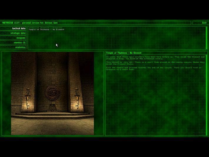 اسکرین‌شات بازی Serious Sam: The First Encounter – تصویر 2