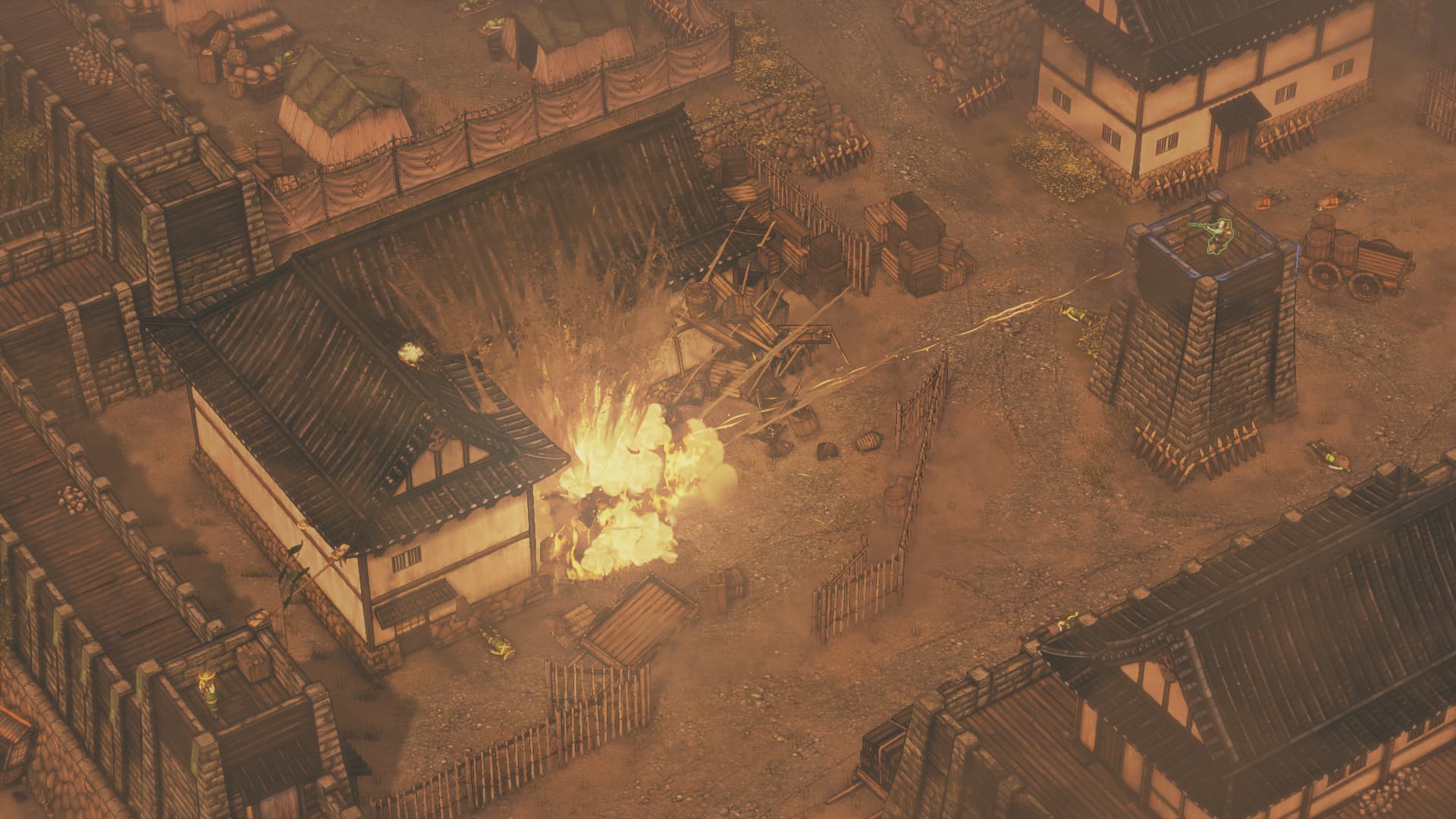 اسکرین‌شات بازی Shadow Tactics: Blades of the Shogun – تصویر 4
