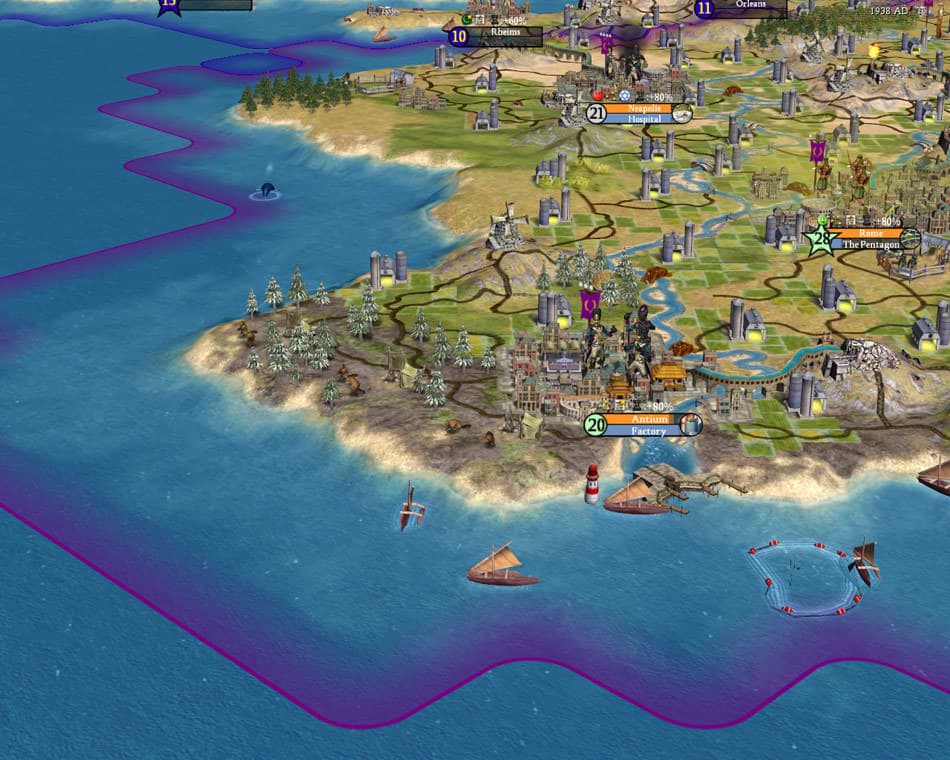 اسکرین‌شات بازی Sid Meier's Civilization IV – تصویر 4