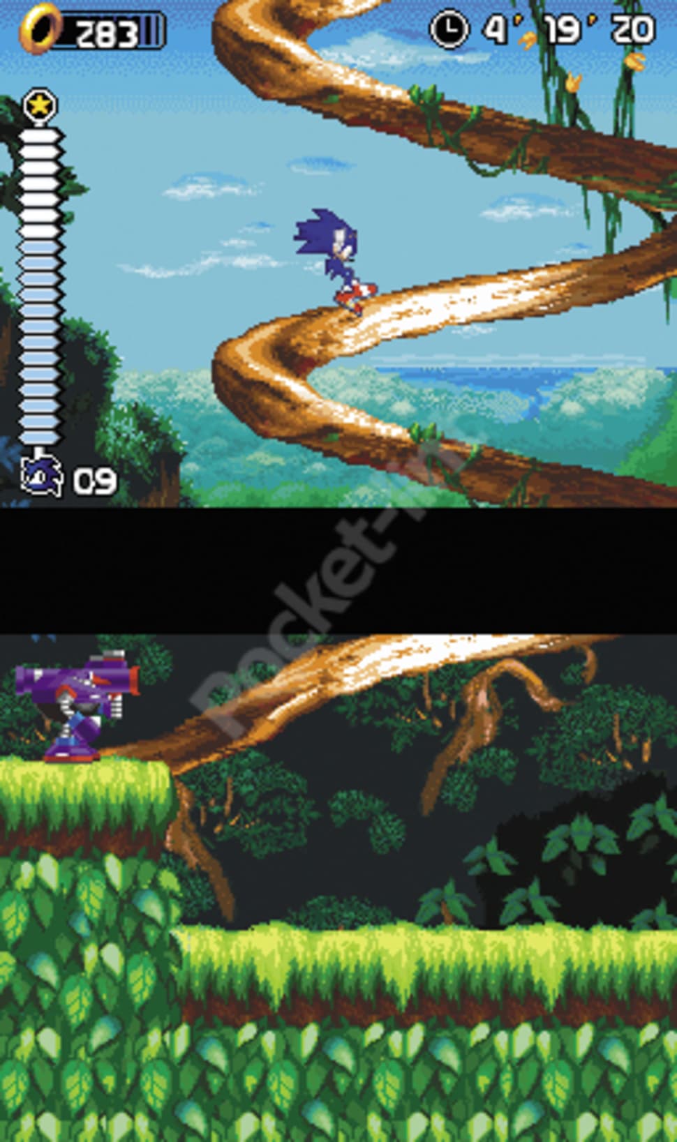 اسکرین‌شات بازی Sonic Rush – تصویر 1