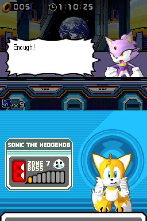 اسکرین‌شات بازی Sonic Rush – تصویر 3