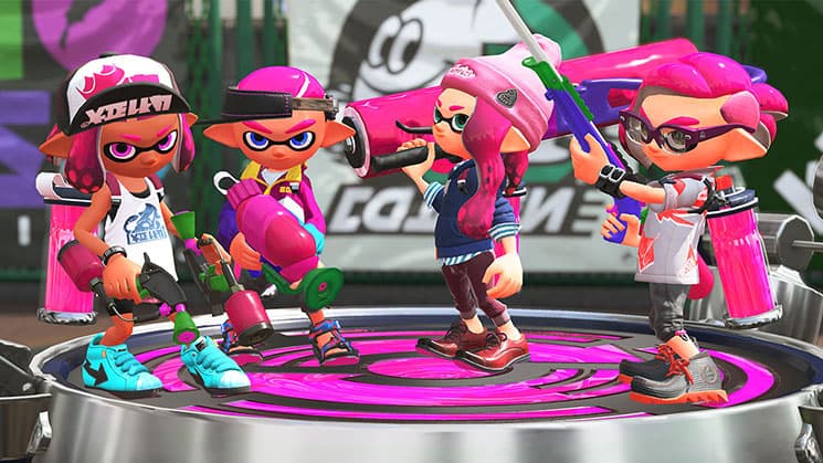 اسکرین‌شات بازی Splatoon 2 – تصویر 1