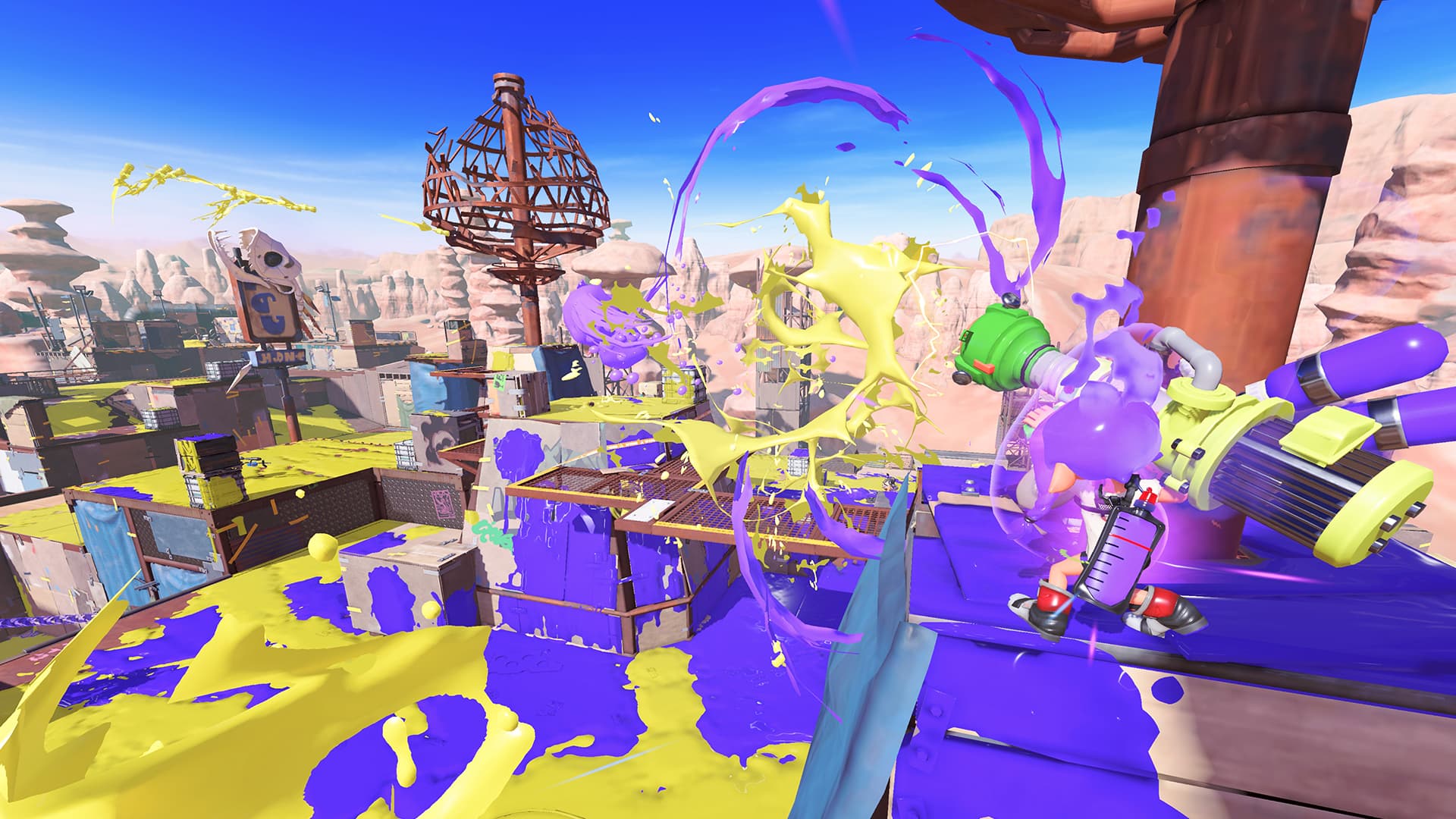 اسکرین‌شات بازی Splatoon 3 – تصویر 3