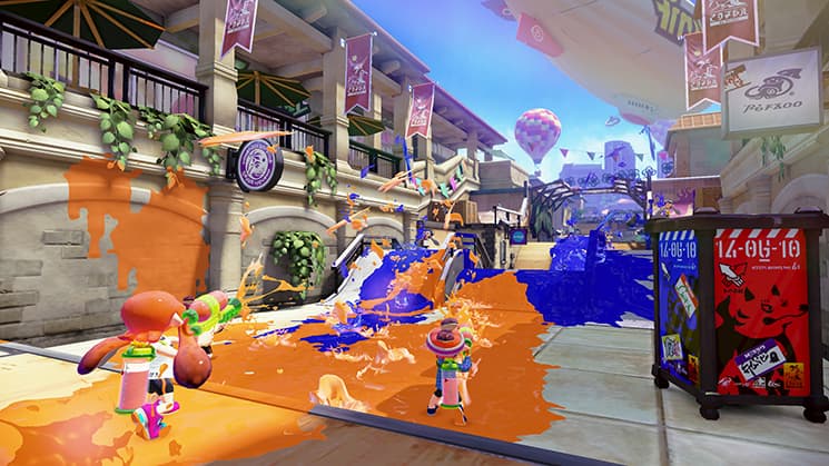 اسکرین‌شات بازی Splatoon – تصویر 1