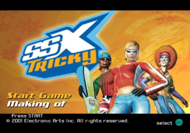 اسکرین‌شات بازی SSX Tricky – تصویر 2
