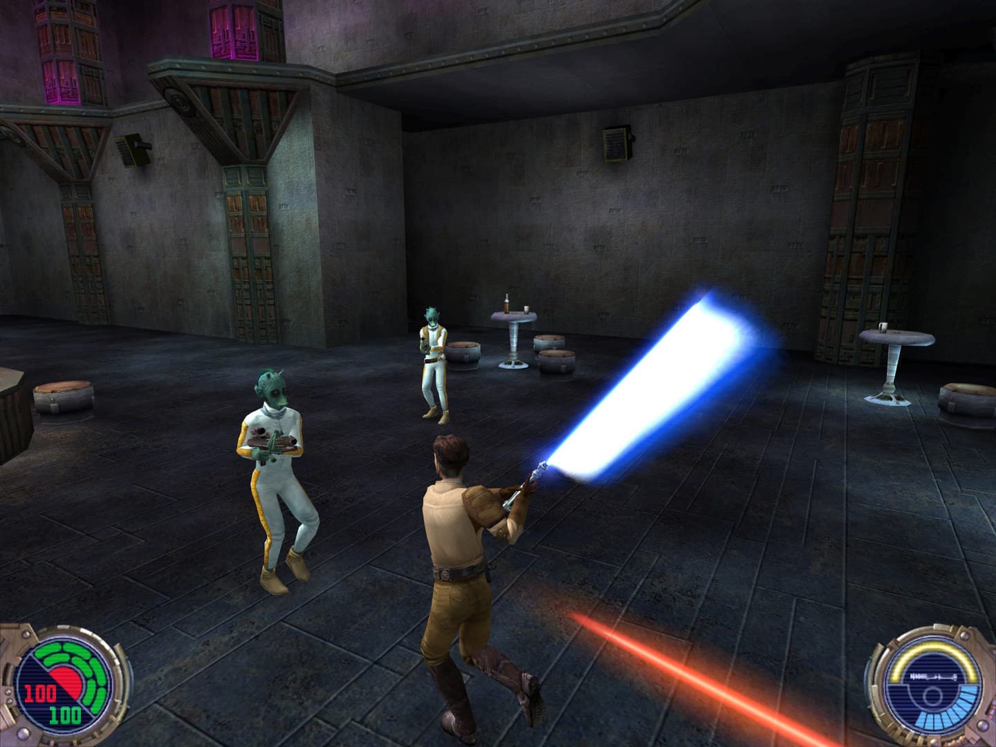 اسکرین‌شات بازی Star Wars Jedi Knight II: Jedi Outcast – تصویر 1