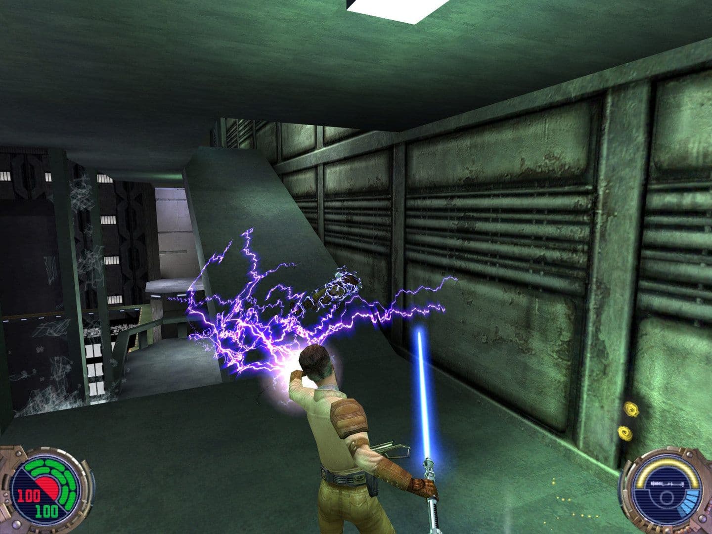 اسکرین‌شات بازی Star Wars Jedi Knight II: Jedi Outcast – تصویر 2