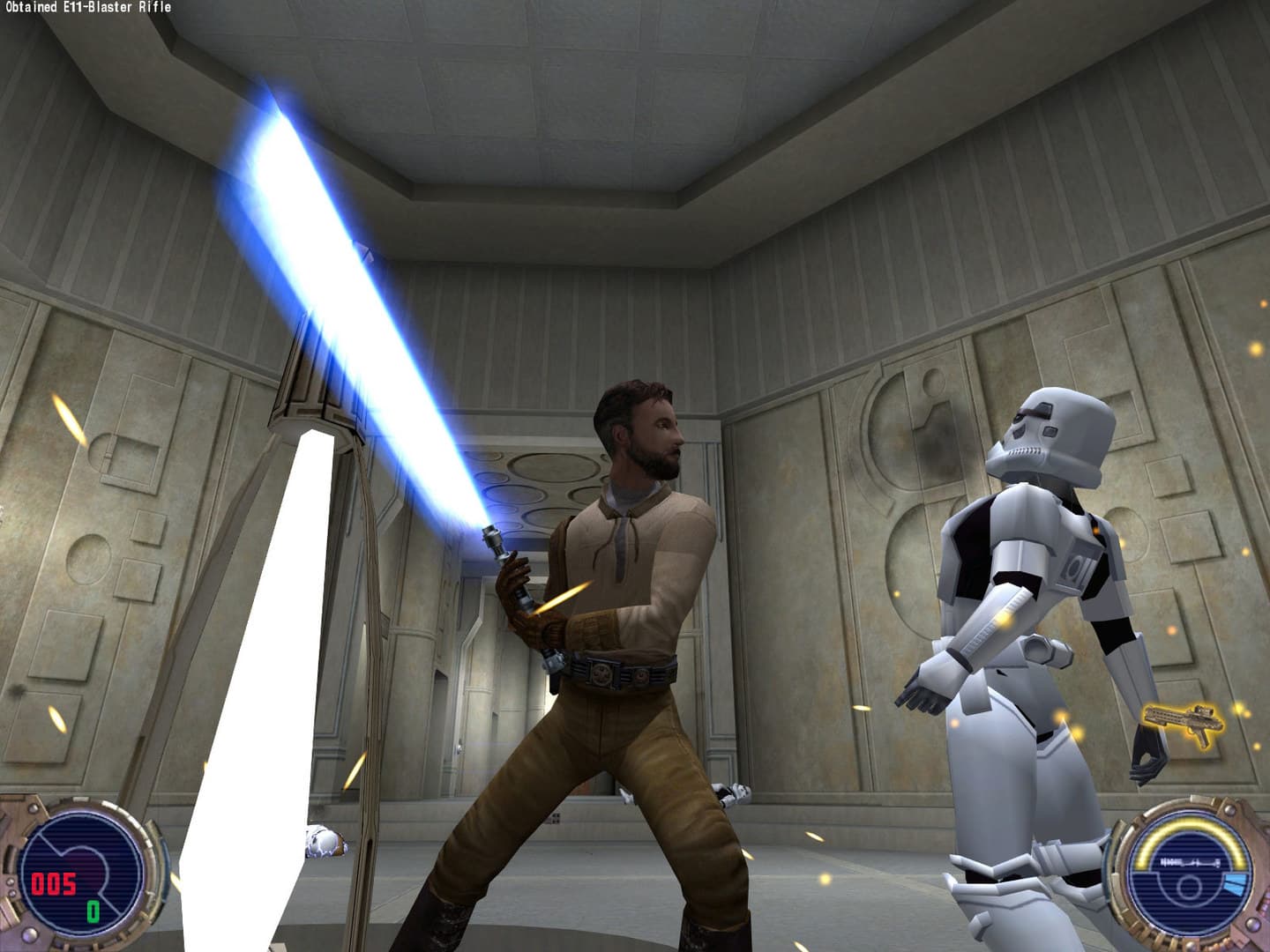 اسکرین‌شات بازی Star Wars Jedi Knight II: Jedi Outcast – تصویر 6