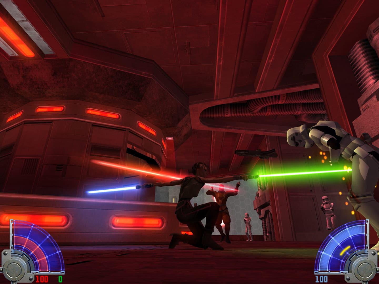 اسکرین‌شات بازی Star Wars Jedi Knight: Jedi Academy – تصویر 1