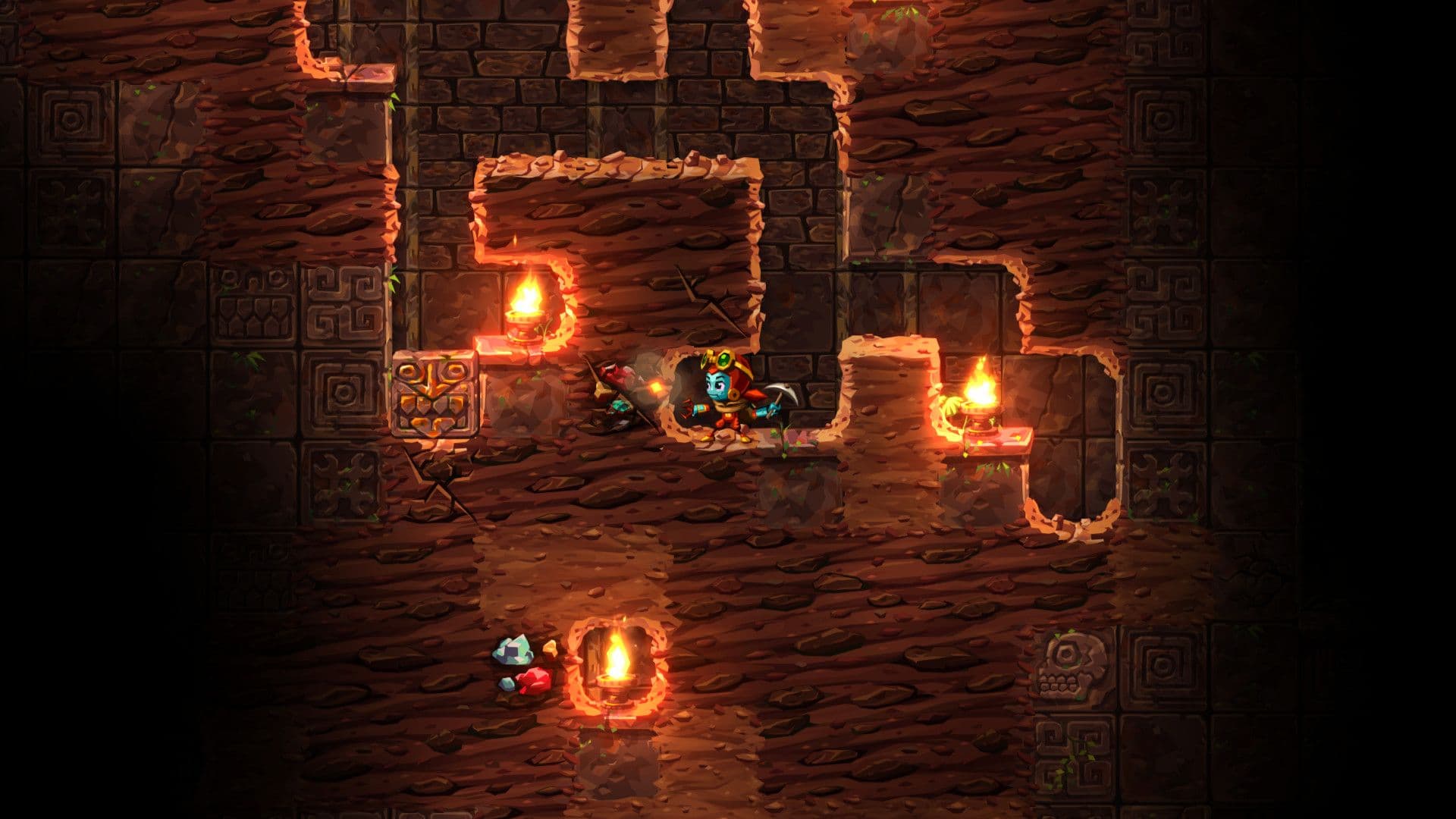 اسکرین‌شات بازی SteamWorld Dig 2 – تصویر 1