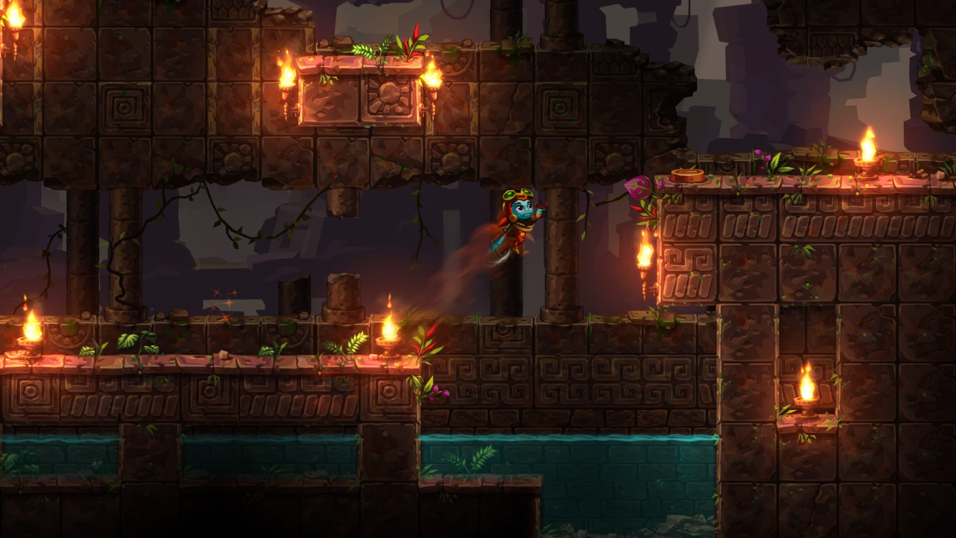 اسکرین‌شات بازی SteamWorld Dig 2 – تصویر 4