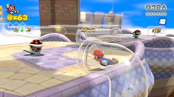 اسکرین‌شات بازی Super Mario 3D World – تصویر 2
