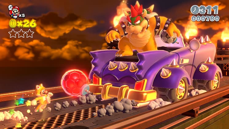 اسکرین‌شات بازی Super Mario 3D World – تصویر 5