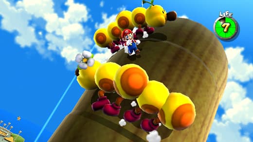 اسکرین‌شات بازی Super Mario Galaxy – تصویر 1