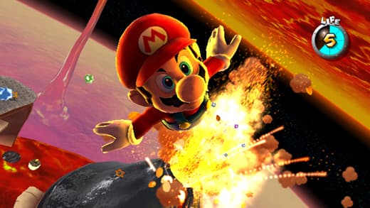 اسکرین‌شات بازی Super Mario Galaxy – تصویر 3