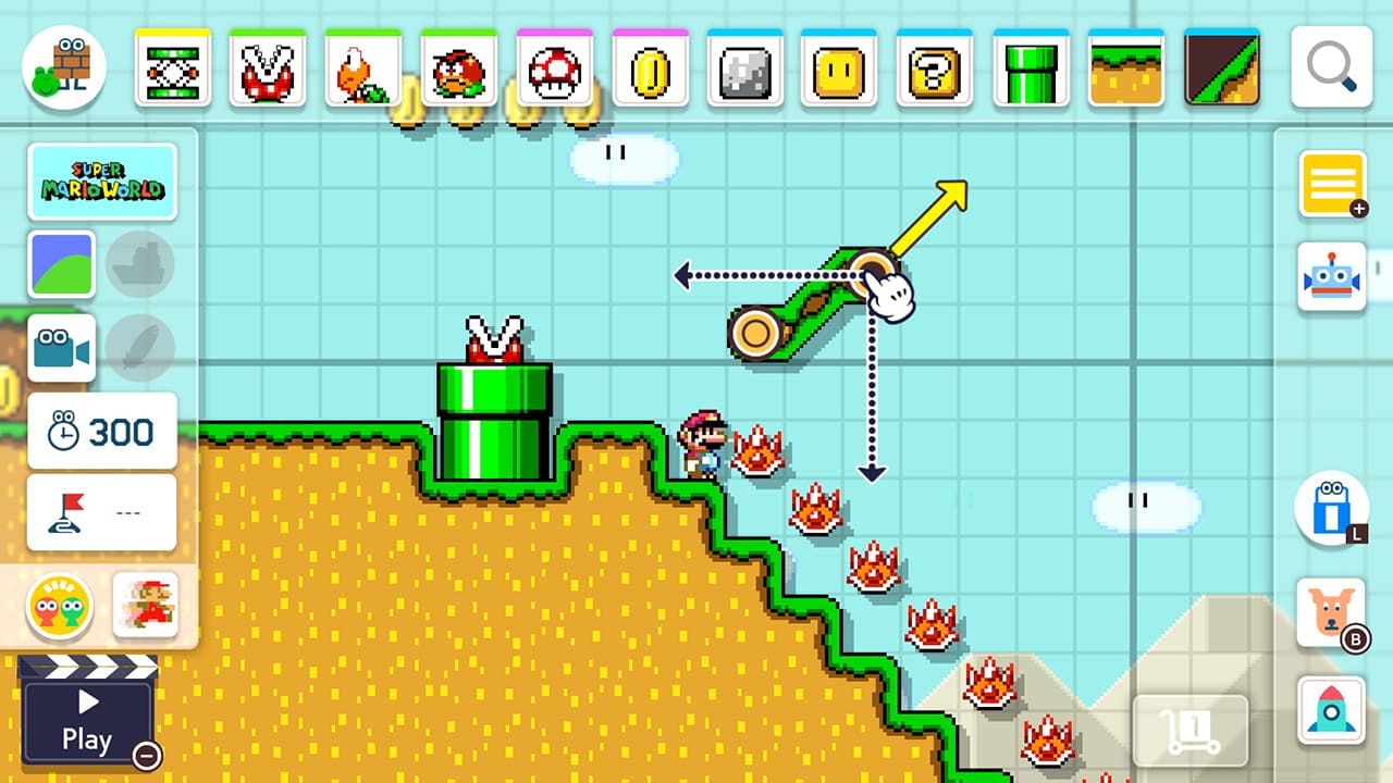 اسکرین‌شات بازی Super Mario Maker 2 – تصویر 1