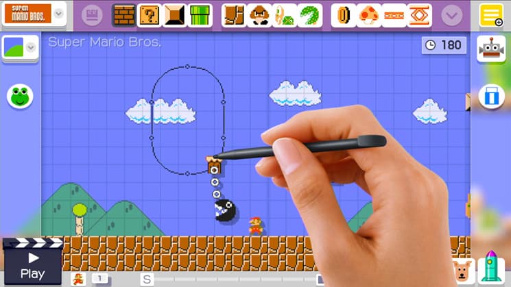 اسکرین‌شات بازی Super Mario Maker – تصویر 1