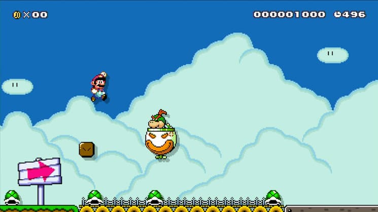 اسکرین‌شات بازی Super Mario Maker – تصویر 3
