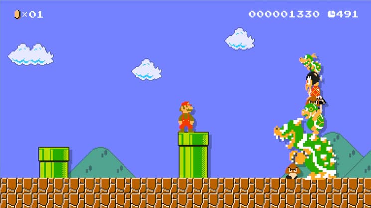 اسکرین‌شات بازی Super Mario Maker – تصویر 5