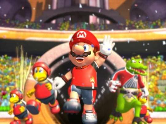 اسکرین‌شات بازی Super Mario Strikers – تصویر 3