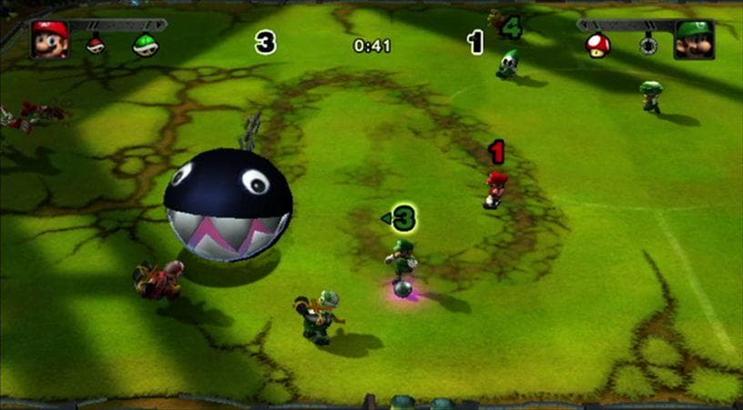 اسکرین‌شات بازی Super Mario Strikers – تصویر 4