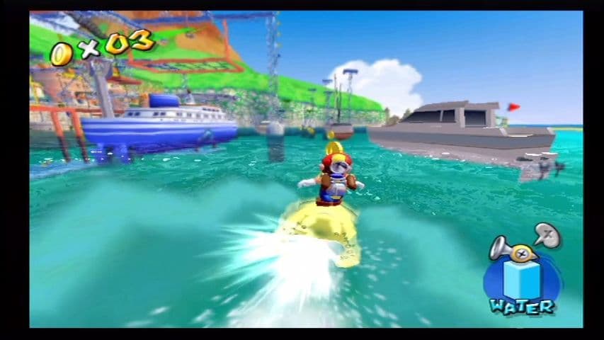 اسکرین‌شات بازی Super Mario Sunshine – تصویر 3