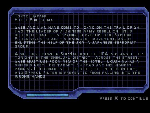 اسکرین‌شات بازی Syphon Filter 3 – تصویر 3