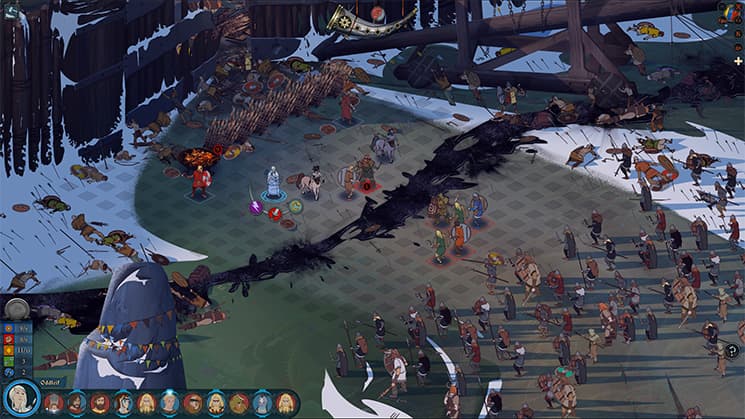 اسکرین‌شات بازی The Banner Saga 3 – تصویر 4