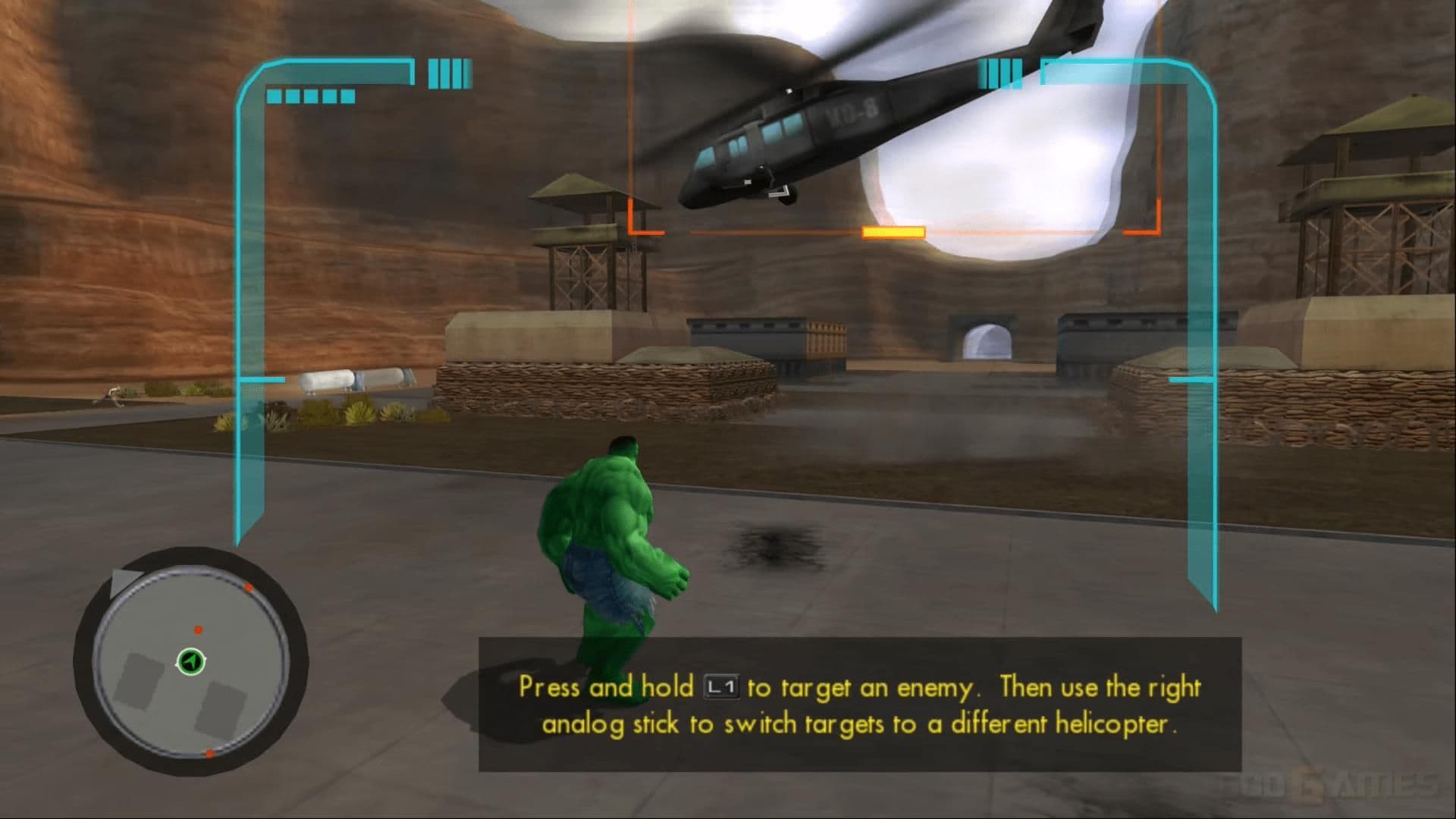 اسکرین‌شات بازی The Incredible Hulk: Ultimate Destruction – تصویر 4