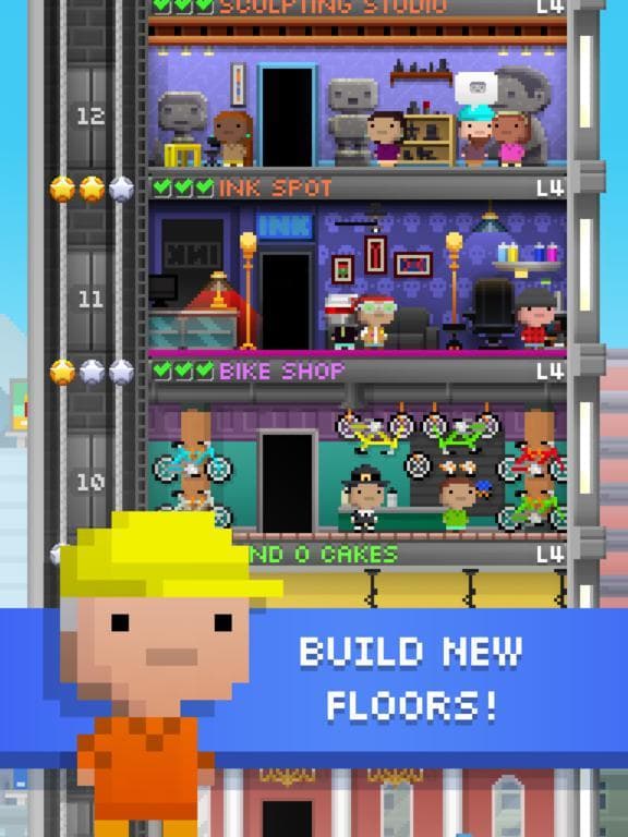 اسکرین‌شات بازی Tiny Tower – تصویر 1