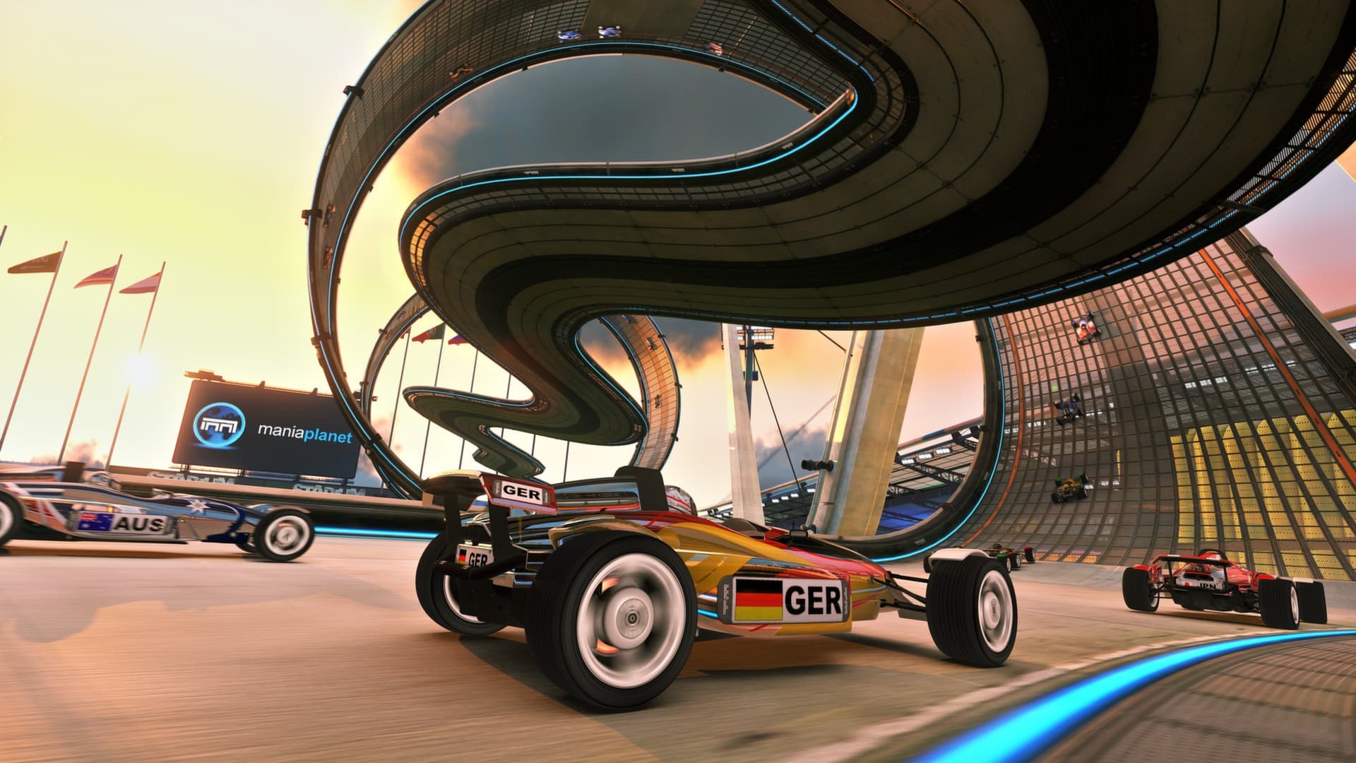 اسکرین‌شات بازی TrackMania² Stadium – تصویر 5