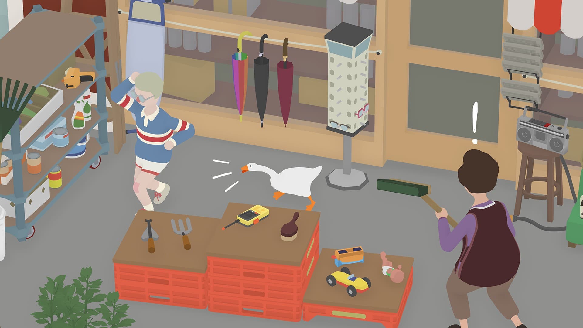 اسکرین‌شات بازی Untitled Goose Game – تصویر 5