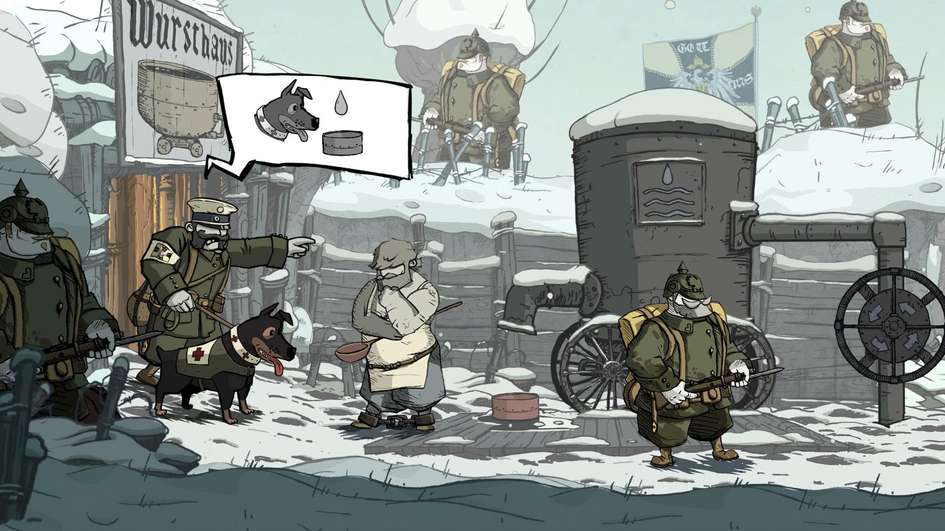 اسکرین‌شات بازی Valiant Hearts: The Great War – تصویر 3