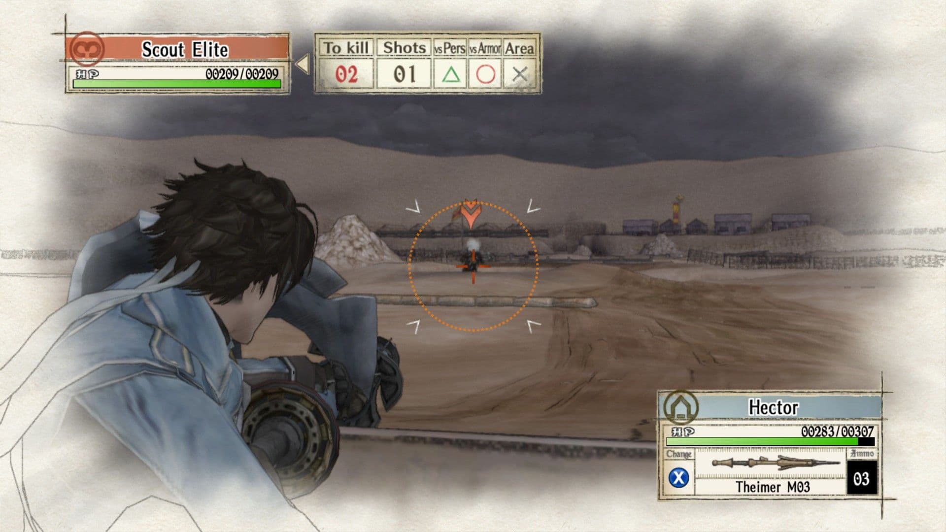 اسکرین‌شات بازی Valkyria Chronicles – تصویر 2