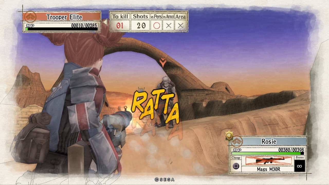 اسکرین‌شات بازی Valkyria Chronicles – تصویر 6