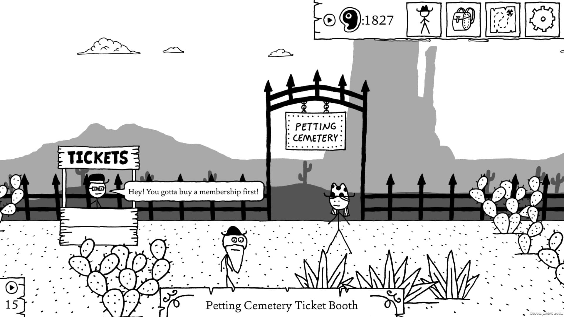 اسکرین‌شات بازی West of Loathing – تصویر 2