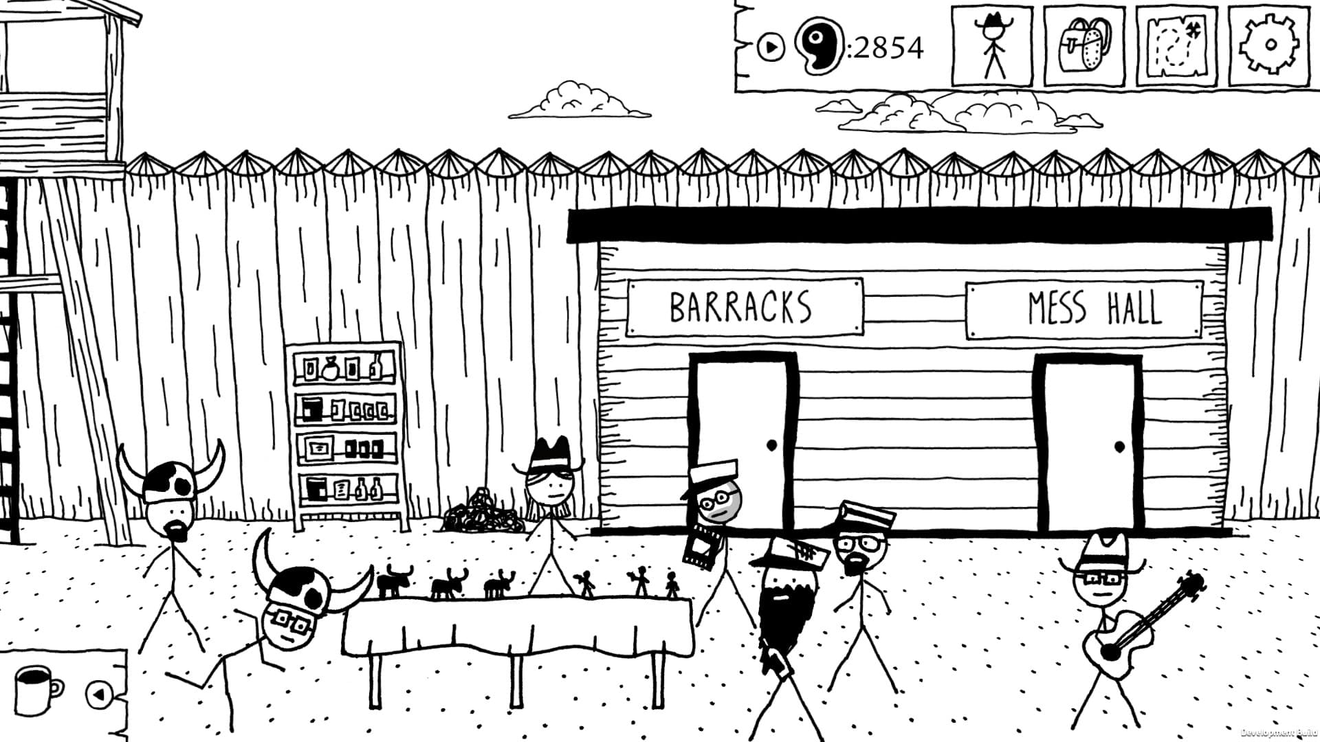 اسکرین‌شات بازی West of Loathing – تصویر 3