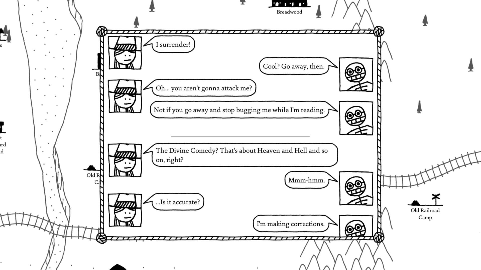 اسکرین‌شات بازی West of Loathing – تصویر 5