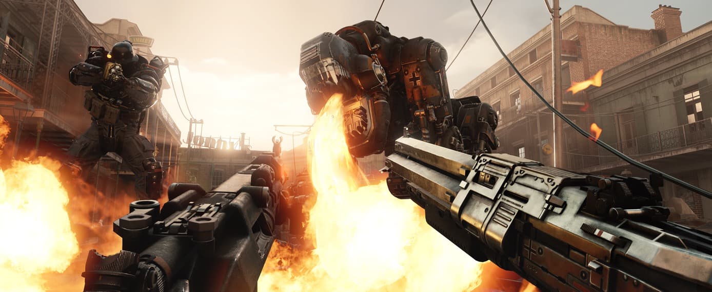 اسکرین‌شات بازی Wolfenstein II: The New Colossus – تصویر 1