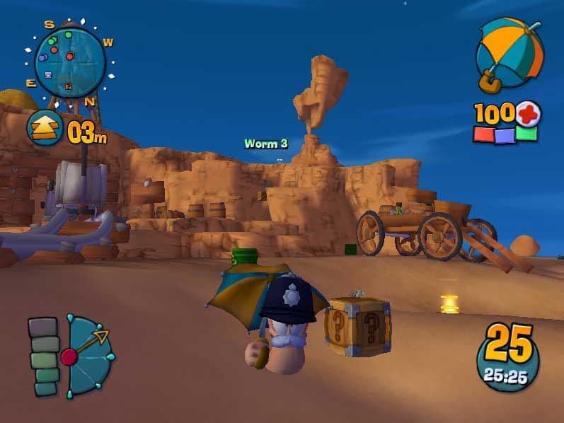 اسکرین‌شات بازی Worms 4: Mayhem – تصویر 1