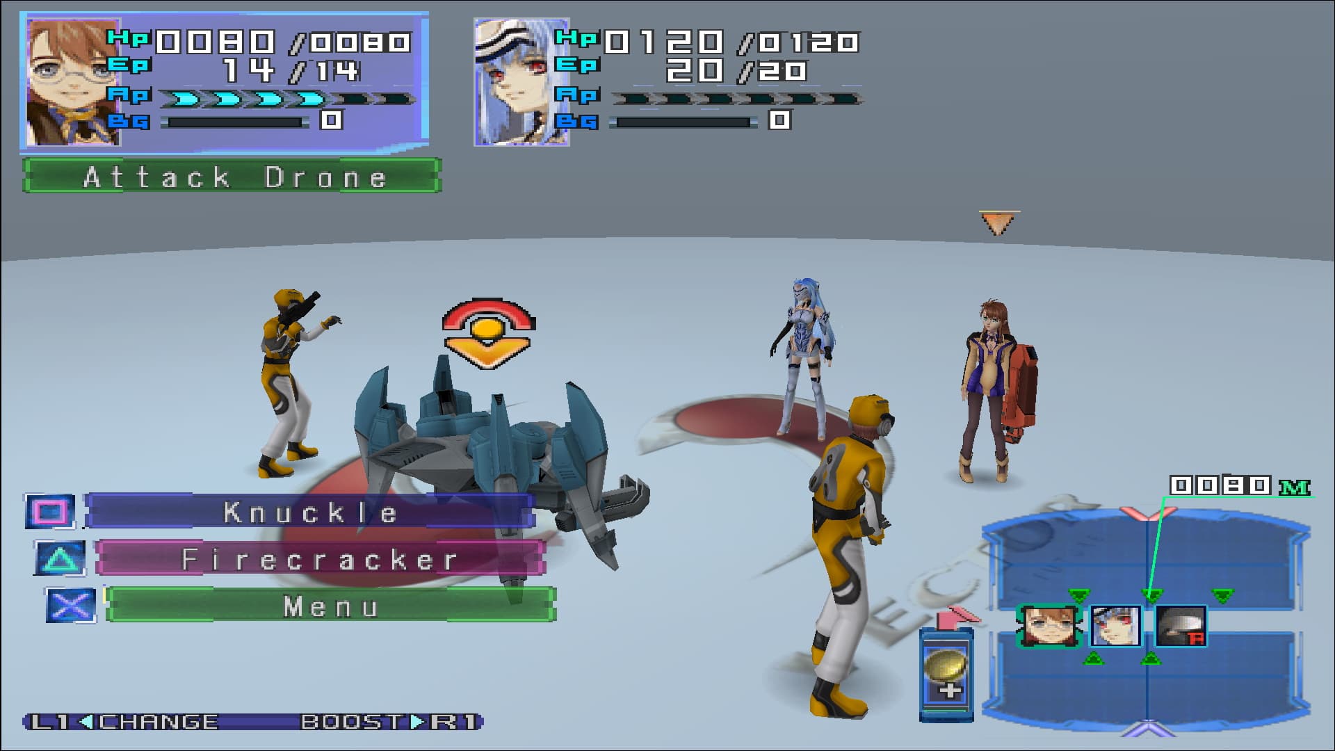 اسکرین‌شات بازی Xenosaga Episode I: Der Wille zur Macht – تصویر 5