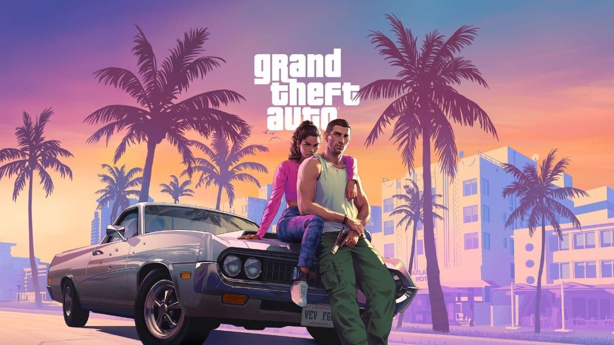 کاور رسمی GTA 6 با لوگوی Grand Theft Auto VI