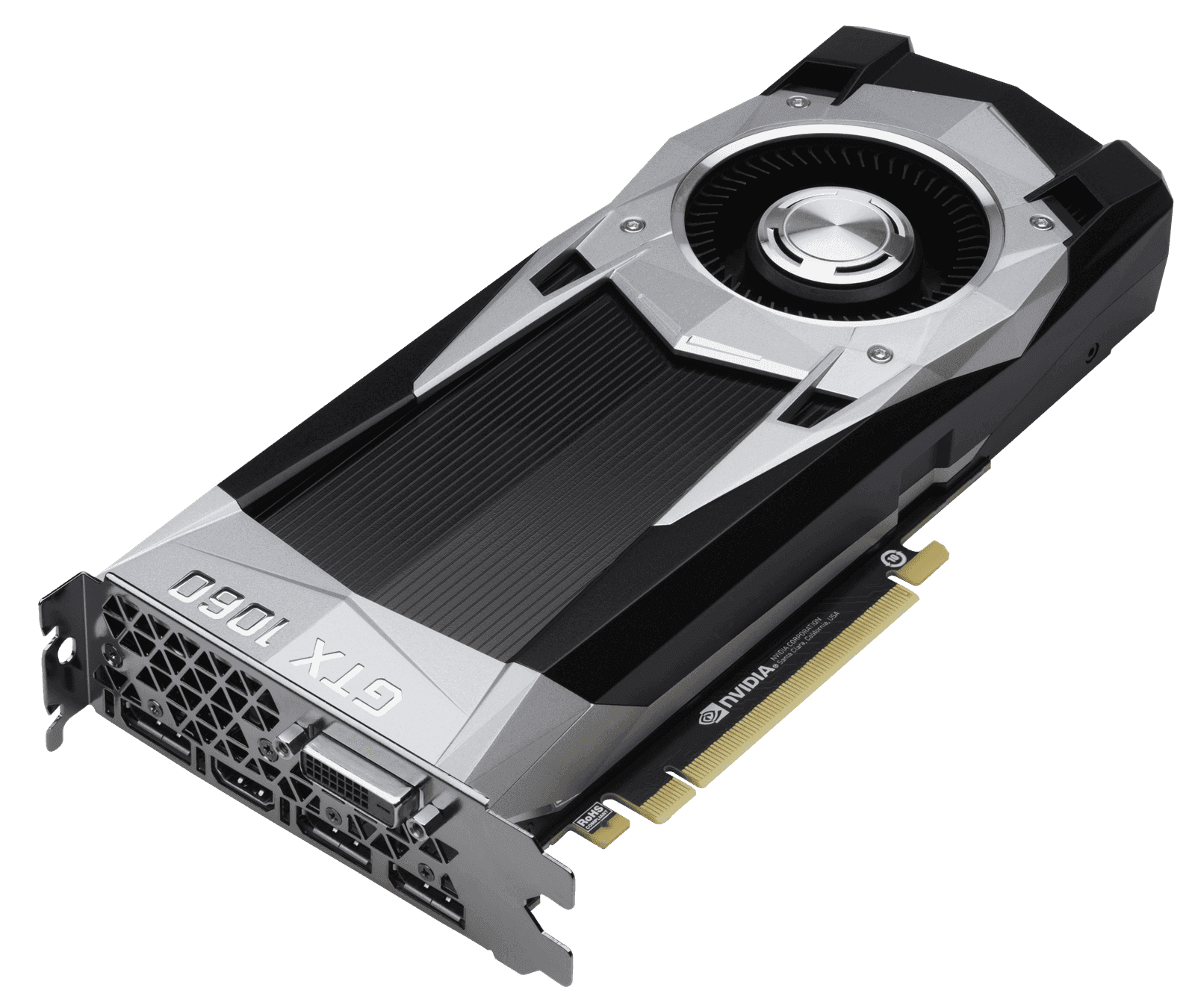 کارت گرافیک انویدیا GeForce GTX 1060؛ تصویر رسمی محصول