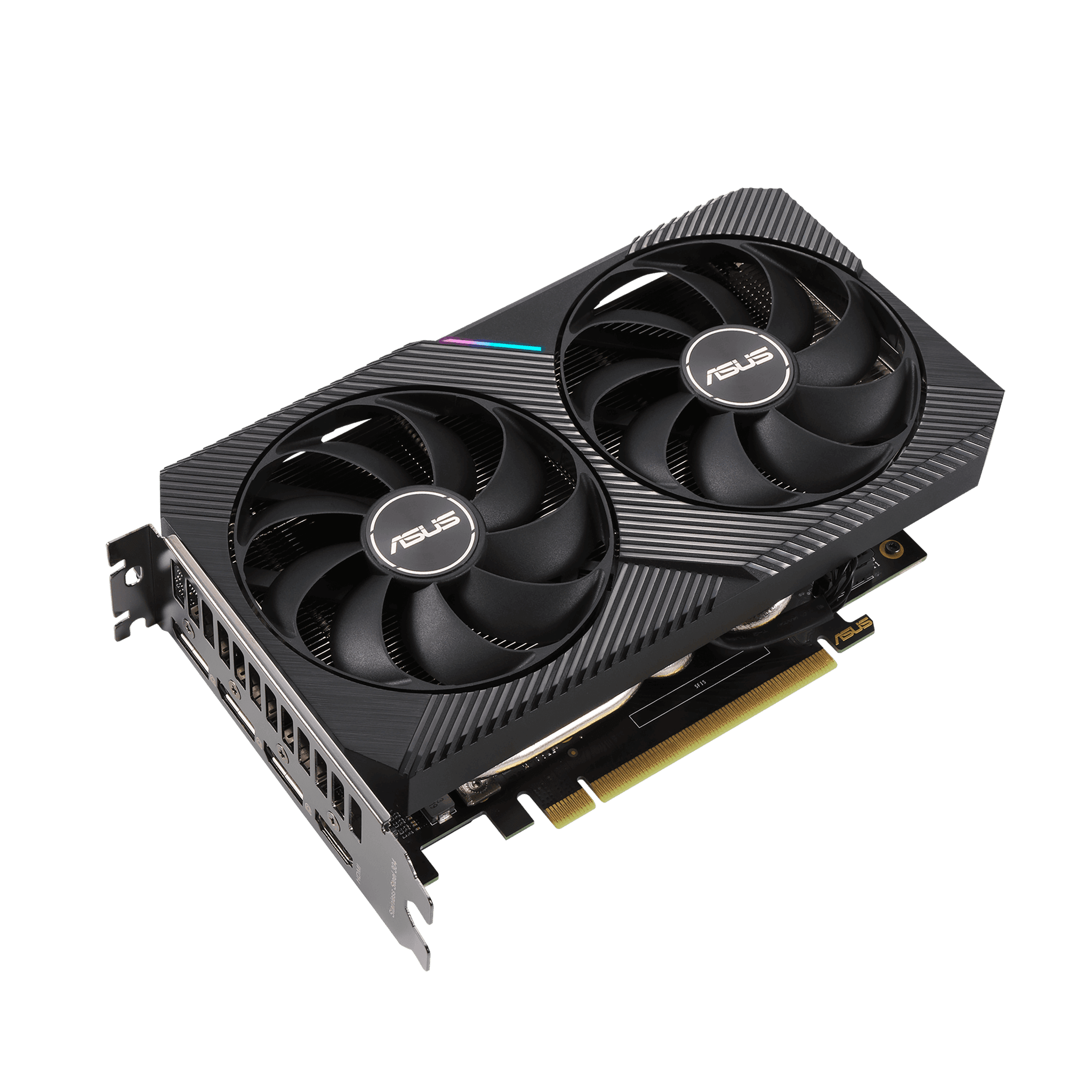کارت گرافیک ASUS Dual GeForce RTX 3060؛ تصویر رسمی محصول